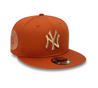 New Era York Yankees MLB Side Patch Brown 9Fifty Snaback cap - M - L
