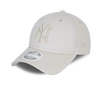New Era York Yankees MLB Tonal Beige 9Forty Berretto Regolabile per Donna