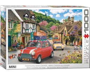 NEW Eurographics Mini Cooper Puzzle 1000 Pezzi, 680mm x 490mm Licenza