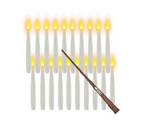 New floating candle light remote control led electronic candle with fishing line hook rod Harry Potter floating candle light-magic wand candle light 2