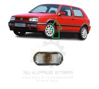 NEW For Golf MK3 96-99 Parafango Anteriore Lato Indicatore Bianco Sinistra