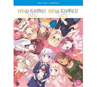 NEW GAME + NEW GAME - Seasons 1 and 2 - Blu-ray + Free Digital Copy (Blu-ray)