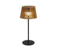 newgarden - OKINAWA TABLE Lampada da tavolo portatile senza fili con ricarica solare e batteria ricaricabile tramite USB. Decorazione resistente per interni ed esterni