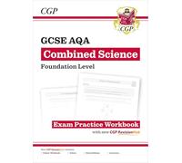 New GCSE Combined Science AQA Foundation Exam Practice Workbook with CGP RevisionHub