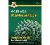 New GCSE Maths AQA Student Book - Foundation (with fully worked answers and Online Edition)