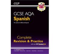 New GCSE Spanish AQA Complete Revision & Practice with CGP RevisionHub (for exams from 2026)