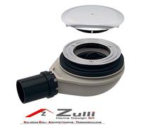 Sifone per doccia Geberit d90 con tappo per piletta scarico in PE 150.583.21.1