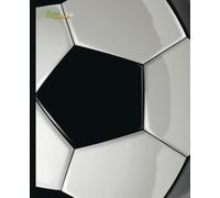 New Generation Composition Notebooks , Soccer - 7.5 x 9.25 Inches , Wide Ruled, 120 Pages: New Generation - School Days with Style