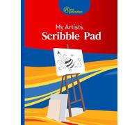 New Generation - Scribble Pad 8.5 x 11 inches - 120 Blank Pages for School art classes or homeschooling , great for kids and adults