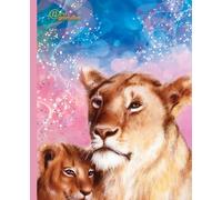 New Generation - Wild Life - Composition Notebooks Wide Ruled Lined Paper , 7.5 x 9.25 Inches - 120 Pages , Journal For School, College, Work , Office
