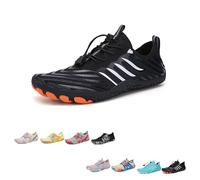 New Grounded Footwear,Groundedfootwear Barefoot Shoes Women,Comfortable Lightweight Non-Slip Barefoot Shoes (Black,9Women/7Men)