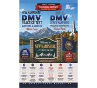 New Hampshire DMV English Test Made Easy™: Driver’s License Written Test Study Guide with Practice Questions | English & Spanish Edition