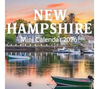 New Hampshire Mini Calendar 2026: 12 Months of White Mountain Majesty & Lakeside Serenity