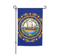New Hampshire State Flag Print 30,5 x 45,7 cm Bandiera Floreale Giardino Tutte Le Stagioni Outdoor Yard Decor Spessa Per Prati Bandiera