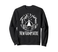 New Hampshire Tenda rustica da campeggio White Mountans Vacanza Felpa