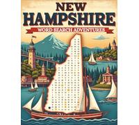 New Hampshire Word Search Puzzle Book for Adults: Large Print Brain Games for Travel, Seniors & Relaxation: 100 New Hampshire-Themed Puzzles with Fun ... for Road Trips, Gifts & Brain Boosting Fun