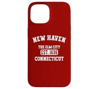 New Haven The Elm City Pride Connecticut Vintage Custodia per iPhone 15