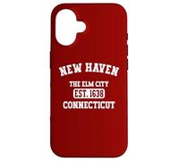 New Haven The Elm City Pride Connecticut Vintage Custodia per iPhone 16