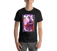 New HB || Stolas' Rose T-Shirt Short Sleeve Custom t Shirts Design Your Own T-Shirts for Men Cotton T-Shirt Black XXL