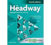 New Headway: Advanced C1: Workbook + iChecker with Key: The world's most trusted English course