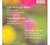 New Helsinki Qu Weber - Clarinet Quintet / Mendelssohn - Concert Pieces for (CD)