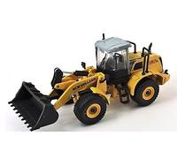 New Holland W190B Pala Gommata Scala 1:87 Giallo/Grey Tracciata 48 Post