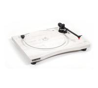 New Horizon 129 bianco - Giradischi vinile, Manuale, MM, Trasmissione a cinghia, 33 giri, 45 giri, Celle incluse