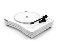 New Horizon 203 bianco Cellula AT91R - Giradischi vinile, Manuale, MM, Trasmissione a cinghia, 33 giri, 45 giri, Celle incluse