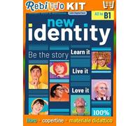 NEW IDENTITY A2-B1: SB/WB W/DIG PK (9780194130318) - Libro Scolastico + Kit Scuola con Copertine Rebillo