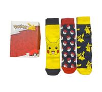 Calze Educa Borras Pokémon Assorted (x3) Multicolore 39/45