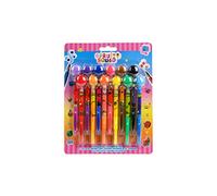 FRUITY SQUAD - Set of 12 Scented Gel Pens for Children, Assorted Colours FS60384