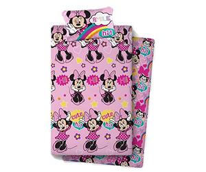 new import licencias Nuove licenze Minnie. Riferimento Ni Set di Lenzuola e federe, spilli per mantovana da Letto, Tessili per la casa, Unisex, per Adulti, Multicolore (Multicolore), Unico