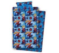 Completo lenzuola letto singolo 180x270 + federa ufficiale Marvel Spiderman 4020