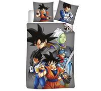 New Import NORDICA 140200 Dragon Ball 100% Algodon 140200CM 1 FUNDA ALMOHADA DE 6565CM, One Size