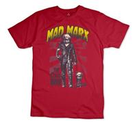 New Indastria T-Shirt Cult Maglietta Karl Marx Mad Marx