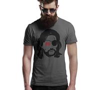 New Indastria T-Shirt - Fuga da New York Snake Pop Culture - Uomo Grigio Scuro - XXL