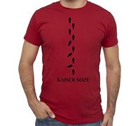 New Indastria T-Shirt Orme Kaiser Soze - By Uomo-XXL-Rossa