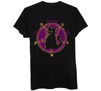 New Indastria T-Shirt Salem Il Gatto Parlante - Donna-S-Nera