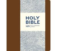 New International NIV Journalling Brown Imitation Leather Bible wit (Tascabile)