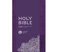 New International Vers NIV Larger Print Personal Purple Soft-Tone Bi (Tascabile)