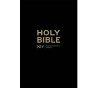 New International Vers NIV Popular Cross-Reference Black Leather Bi (Tascabile)