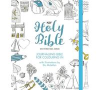 New International Versi NIV Journalling Bible for Colouring (Copertina rigida)