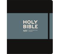 New International Versio NIV Journalling Black Hardback Bibl (Copertina rigida)