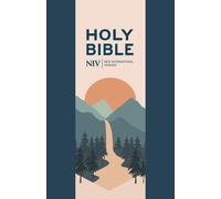 New International Version NIV Larger Print Personal Navy Blue Bible (Tascabile)