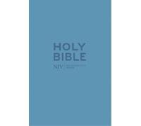 New International Version NIV Pocket Cyan Soft-tone Bible with Zip (Tascabile)
