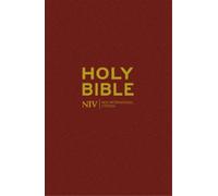 New International Version NIV Popular Burgundy Hardback Bible (Copertina rigida)