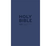 New International Version NIV Tiny Navy Soft-tone Bible with Zip (Tascabile)