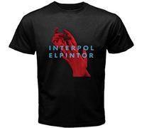 New Interpol Elpintor Rock Band Men's T-Shirt 100% Cotton L