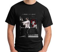New Ip Man 3 Kungfu Wing Chun Movie En'S Unisex 100% Cotton Short-Sleeve T-Shirts Black L