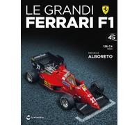 NEW IXO 1:24 F1 FERRARI 126 C4 - Michele Alboreto 1984 IXO +BOX +Magazine